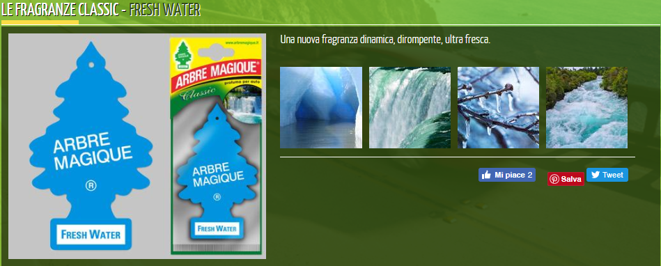 Arbre Magique Fresh Water conf.24pz