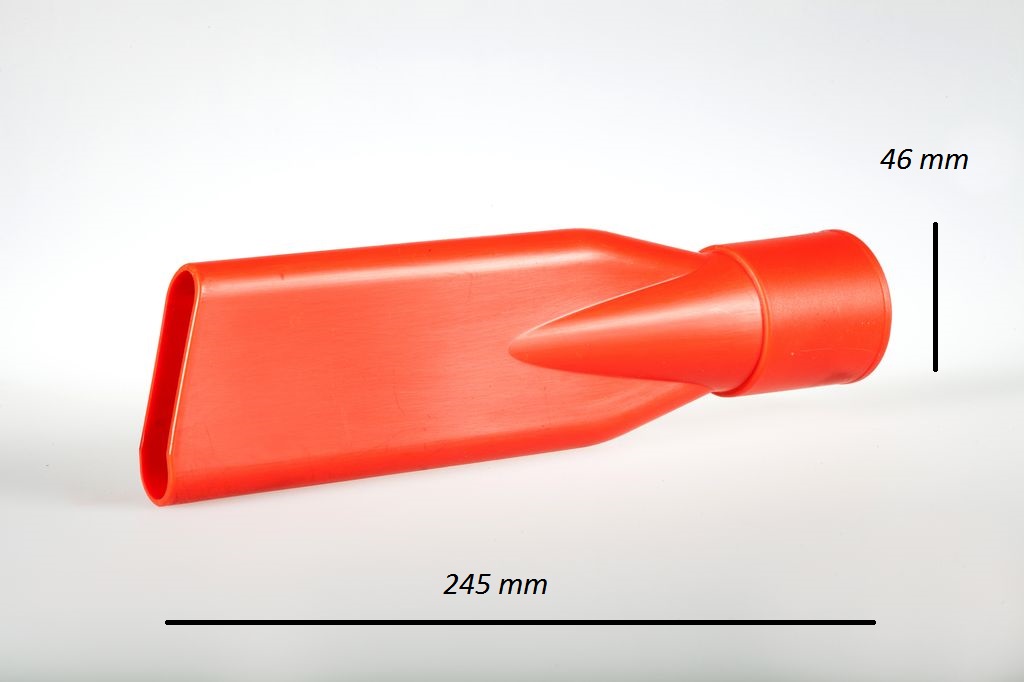 Bocchetta PVC d.38 Rossa